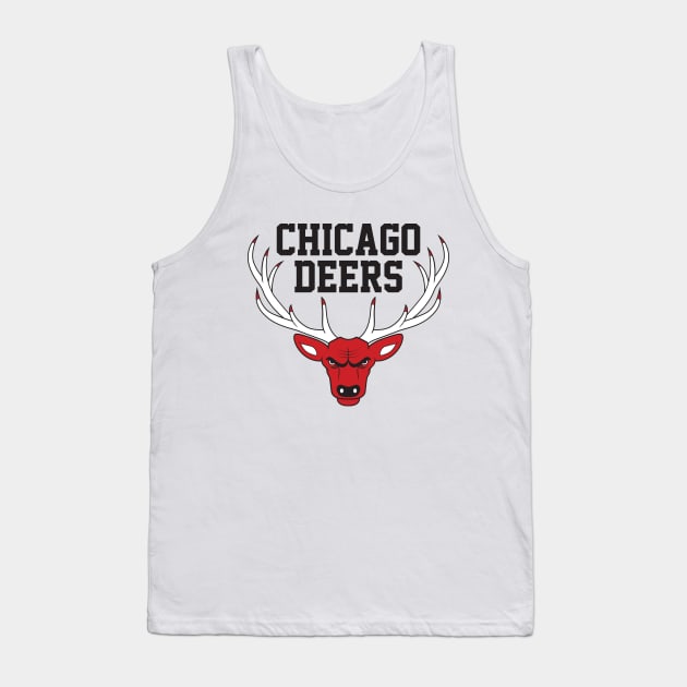 Chicago Deers Tank Top by Woah_Jonny